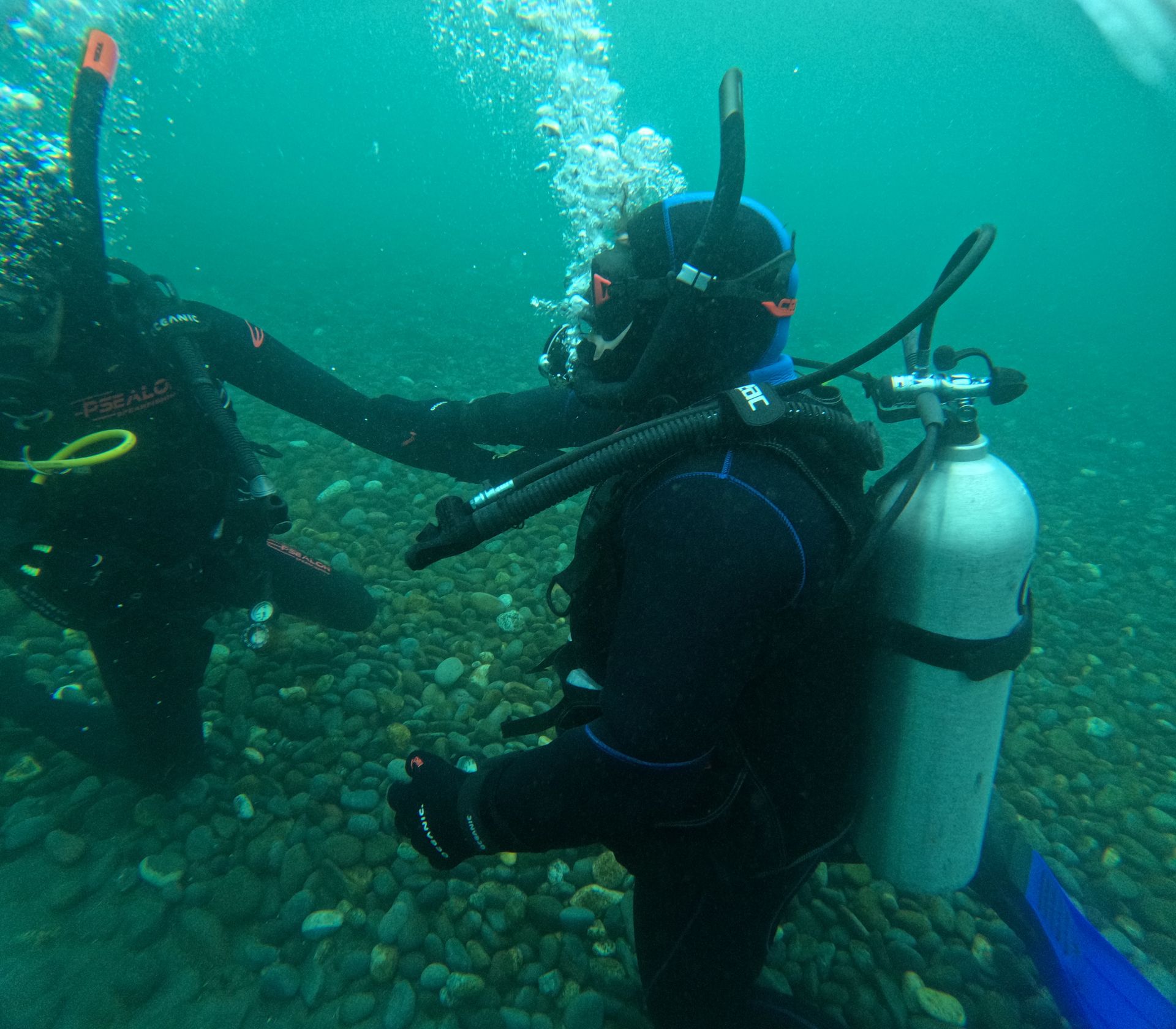 curso de buceo Chaitén