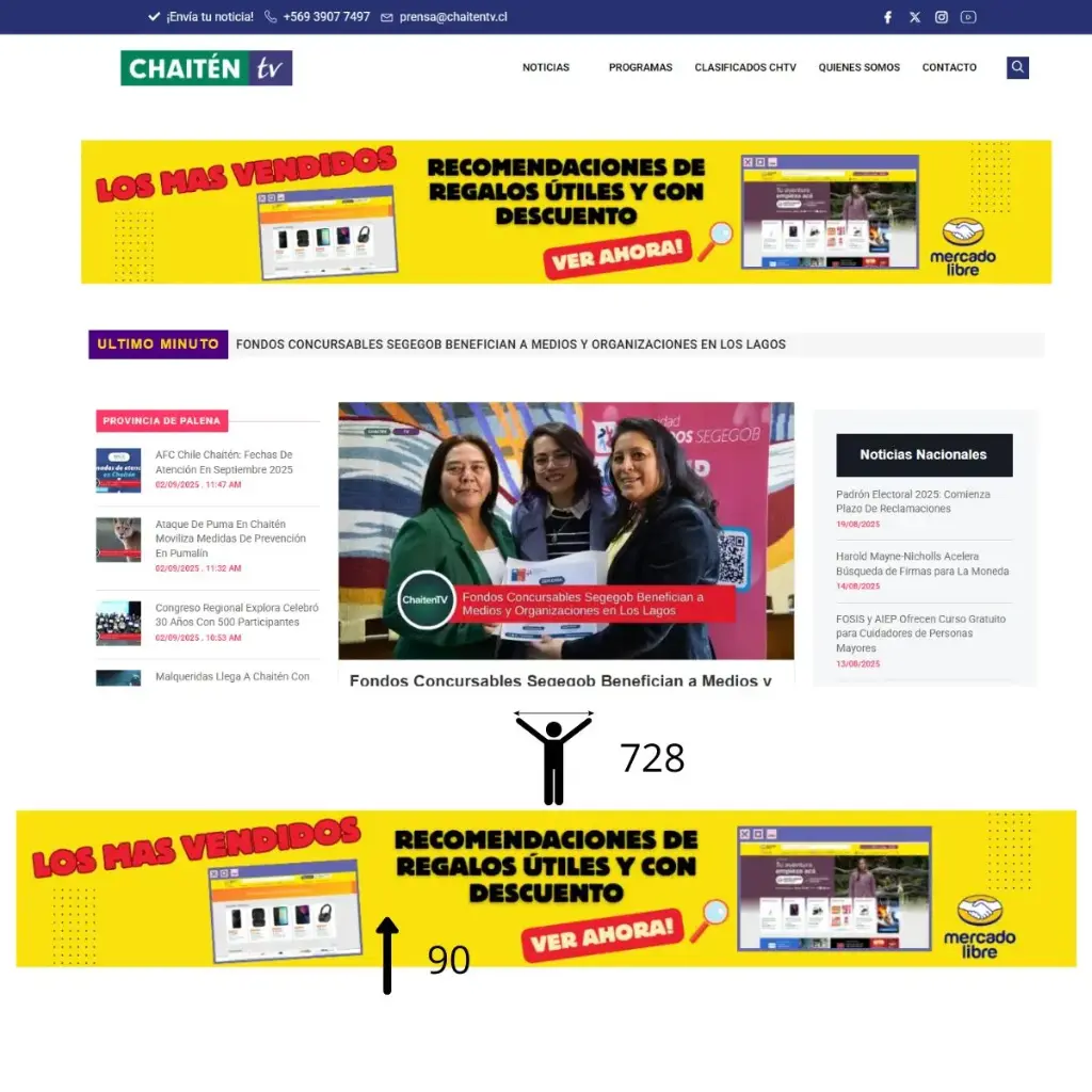 [CHTV-E-BH7] Banner Home 728×90 – 7 días