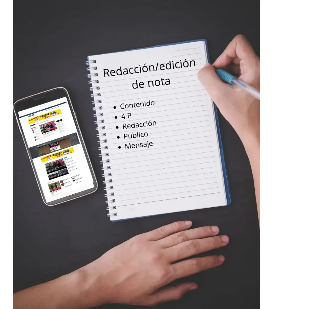 Redacción/edición de nota (300–600 palabras)